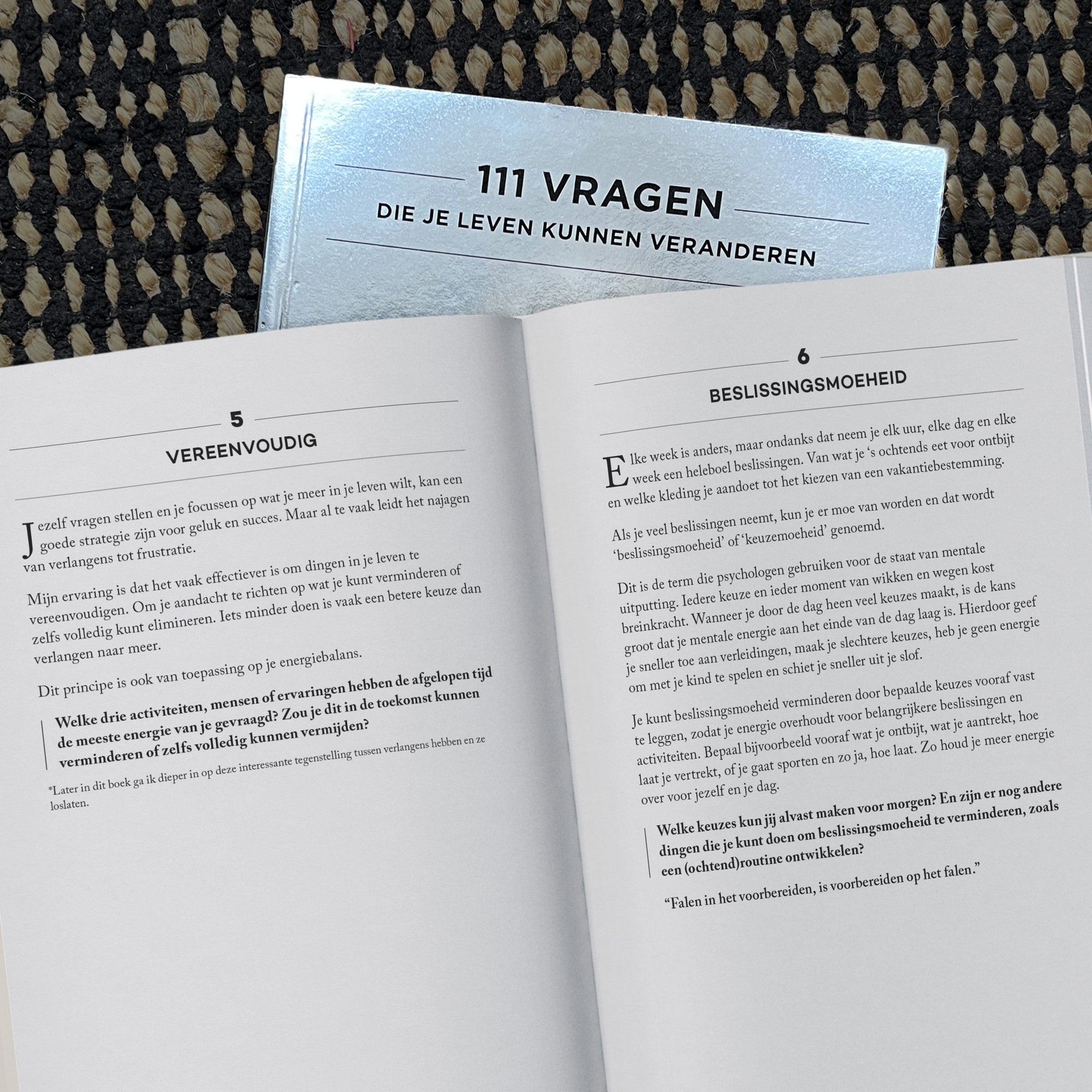 Boek: 111 vragen die je leven kunnen veranderen