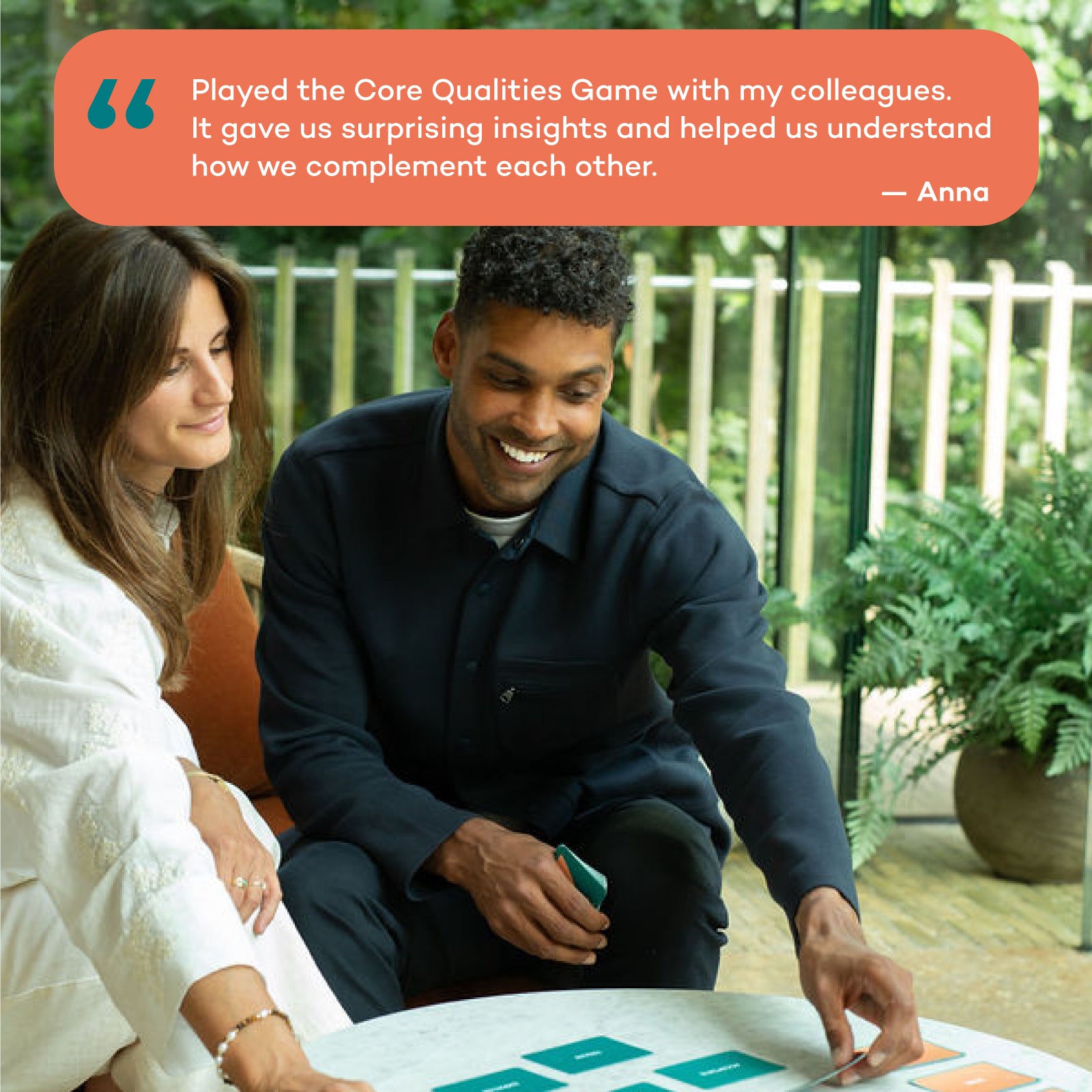 The Core Qualities Game