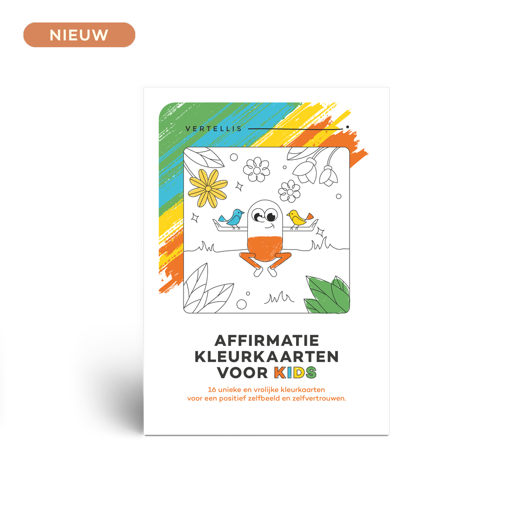 Affirmatie kids kleurplaten positieve kracht voor kinderen