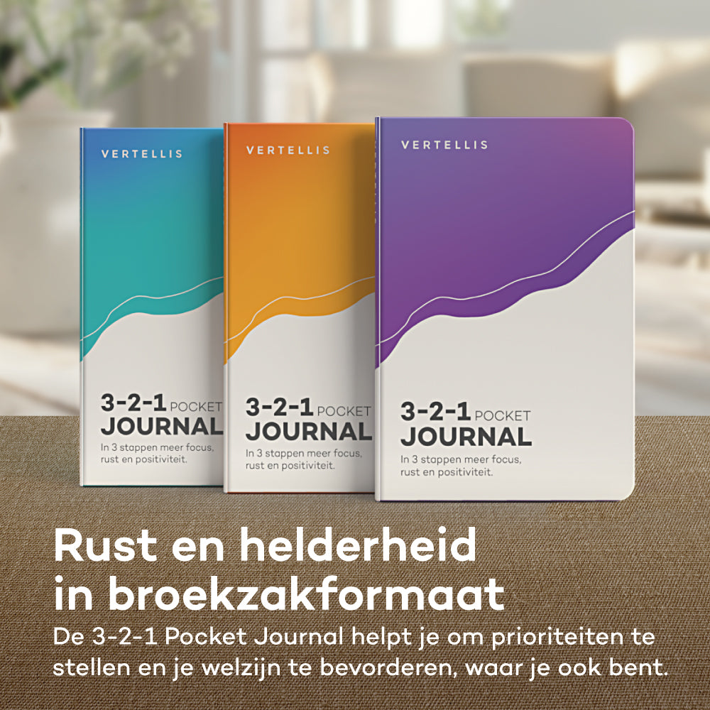3-2-1 Pocket Journal