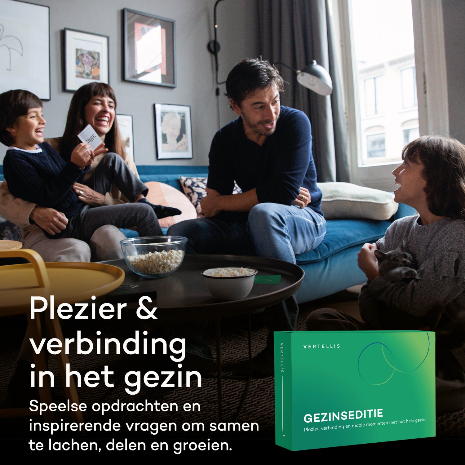 Gezinseditie vragenkaartspel