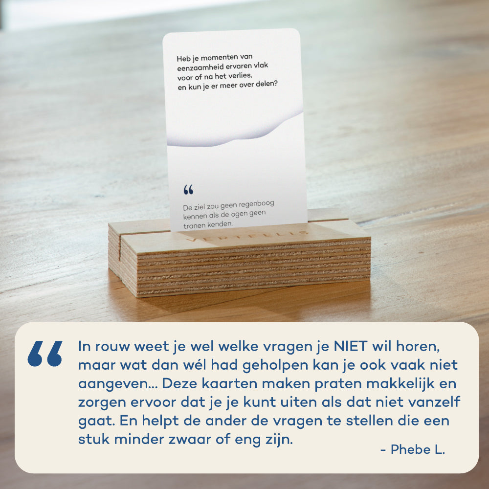 Rouw en Ruimte Deck