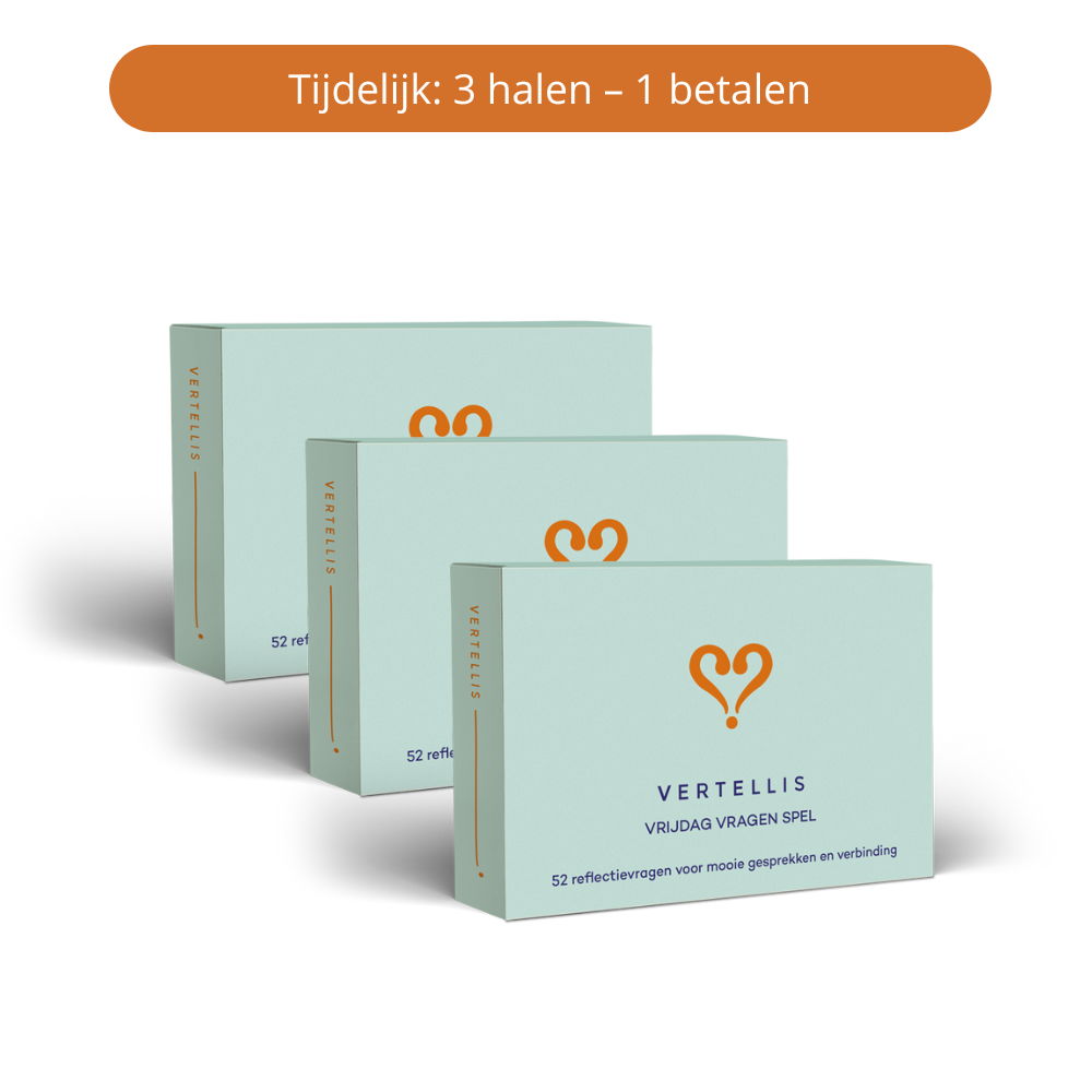 Vertellis Vrijdag Vragen Spel - Tijdelijk: 3 halen, 1 betalen