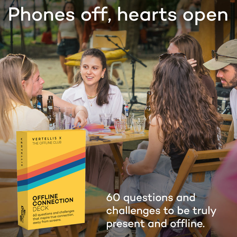 Offline Connection Deck - 60 questions and challenges that inspire true connection