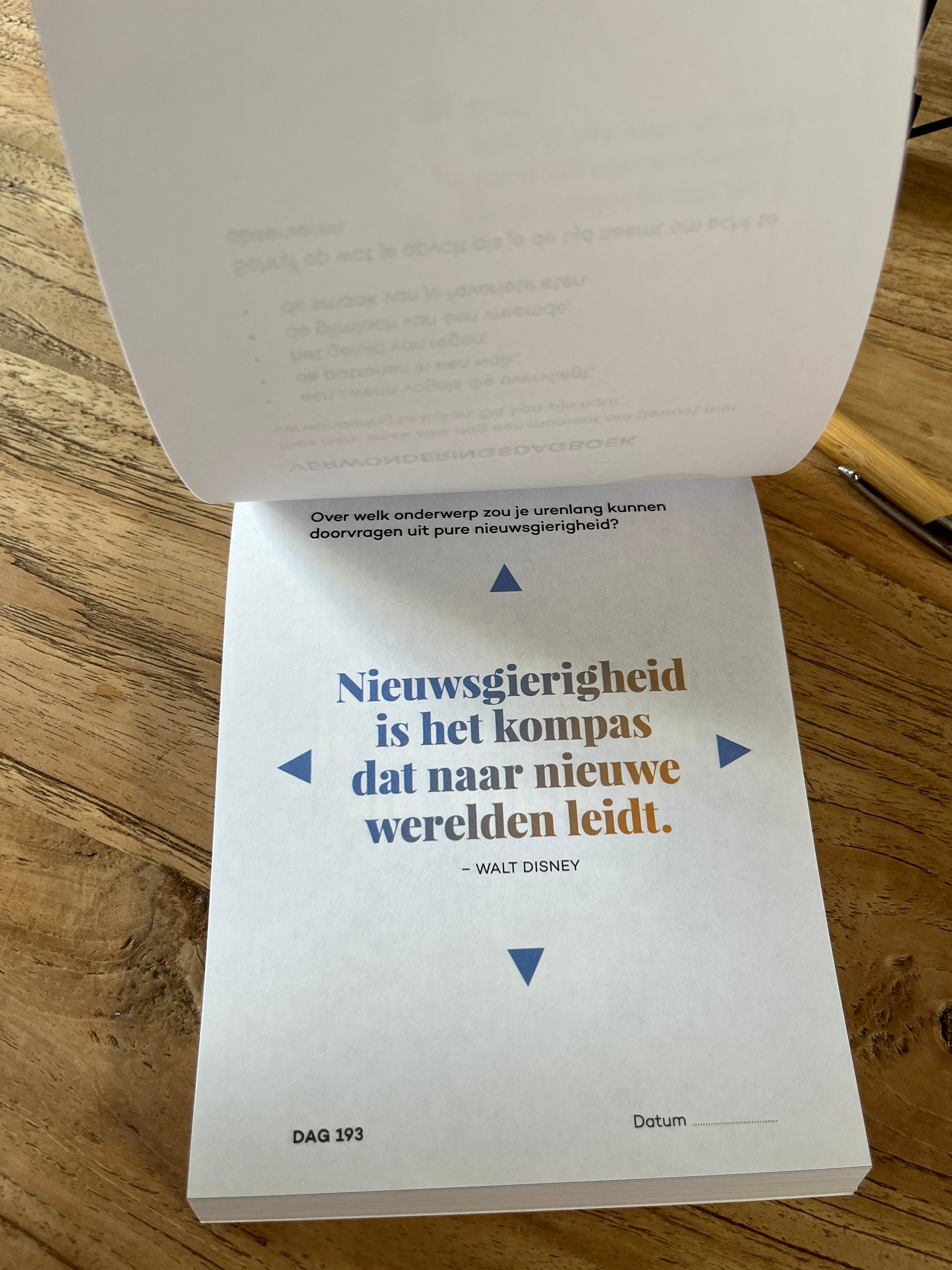 Scheurkalender Dag voor Dag