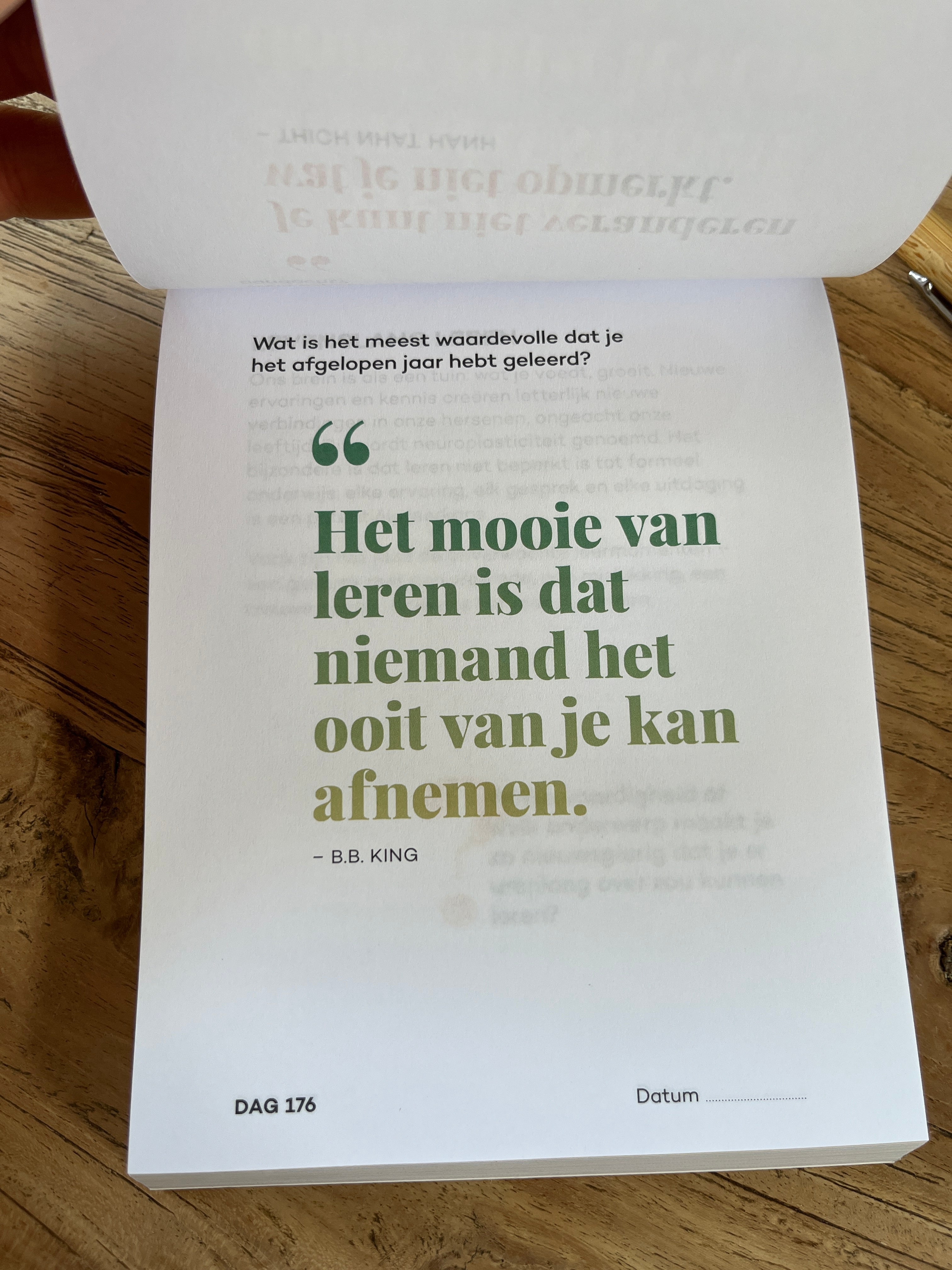 Scheurkalender Dag voor Dag