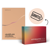 Speciale actie voor onze fans - Jaarplan Journal + gratis Affirmatiedeck