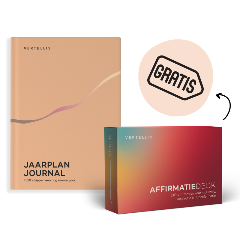 Speciale actie voor onze fans - Jaarplan Journal + gratis Affirmatiedeck