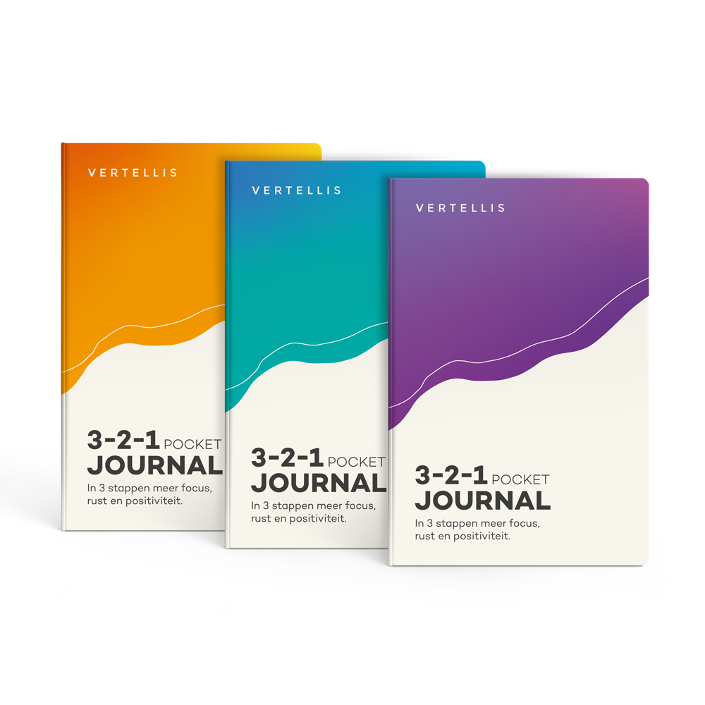 3-2-1 Pocket Journal - In 3 stappen meer focus, rust en productiviteit