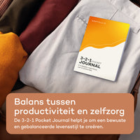 3-2-1 Pocket Journal - In 3 stappen meer focus, rust en productiviteit