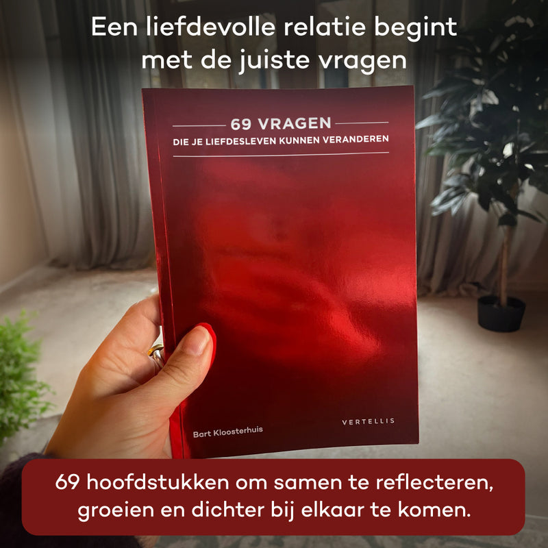 Boek: 69 vragen die je liefdesleven kunnen veranderen