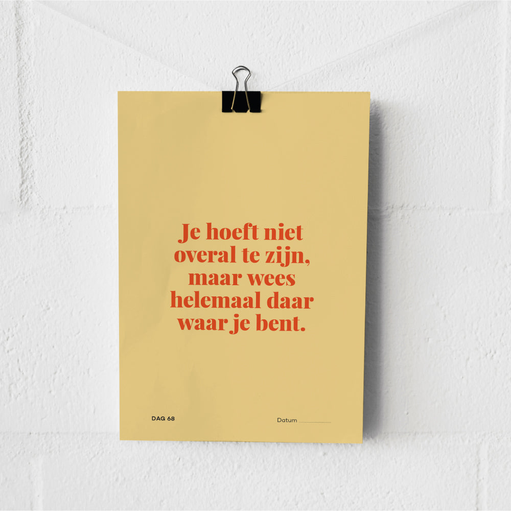 Scheurkalender Dag voor Dag