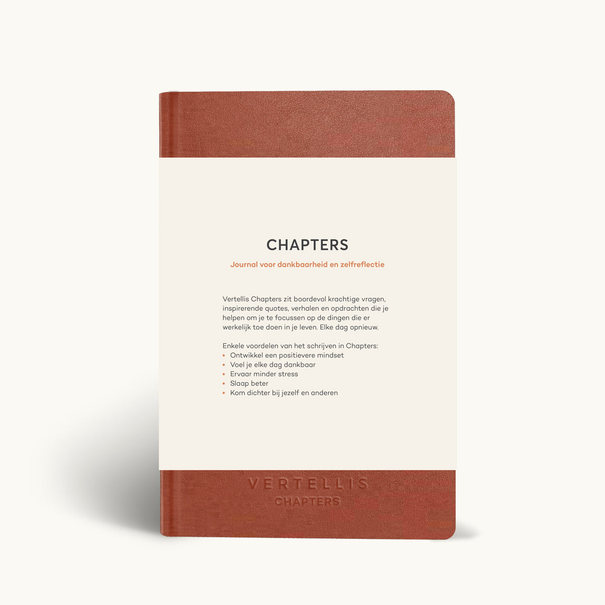 Vertellis Chapters - Dagboek voor dankbaarheid en zelfreflectie