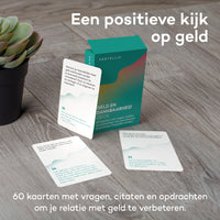 Geld en Dankbaarheid Deck - 60 vragen en opdrachten voor een bewuste en positieve financiële mindset