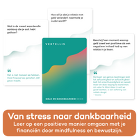 Geld en Dankbaarheid Deck - 60 vragen en opdrachten voor een bewuste en positieve financiële mindset