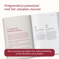 Jaarplan Journal: Jouw Persoonlijke Groeigids - Transformeer dromen in realiteit met doelbewuste stappen