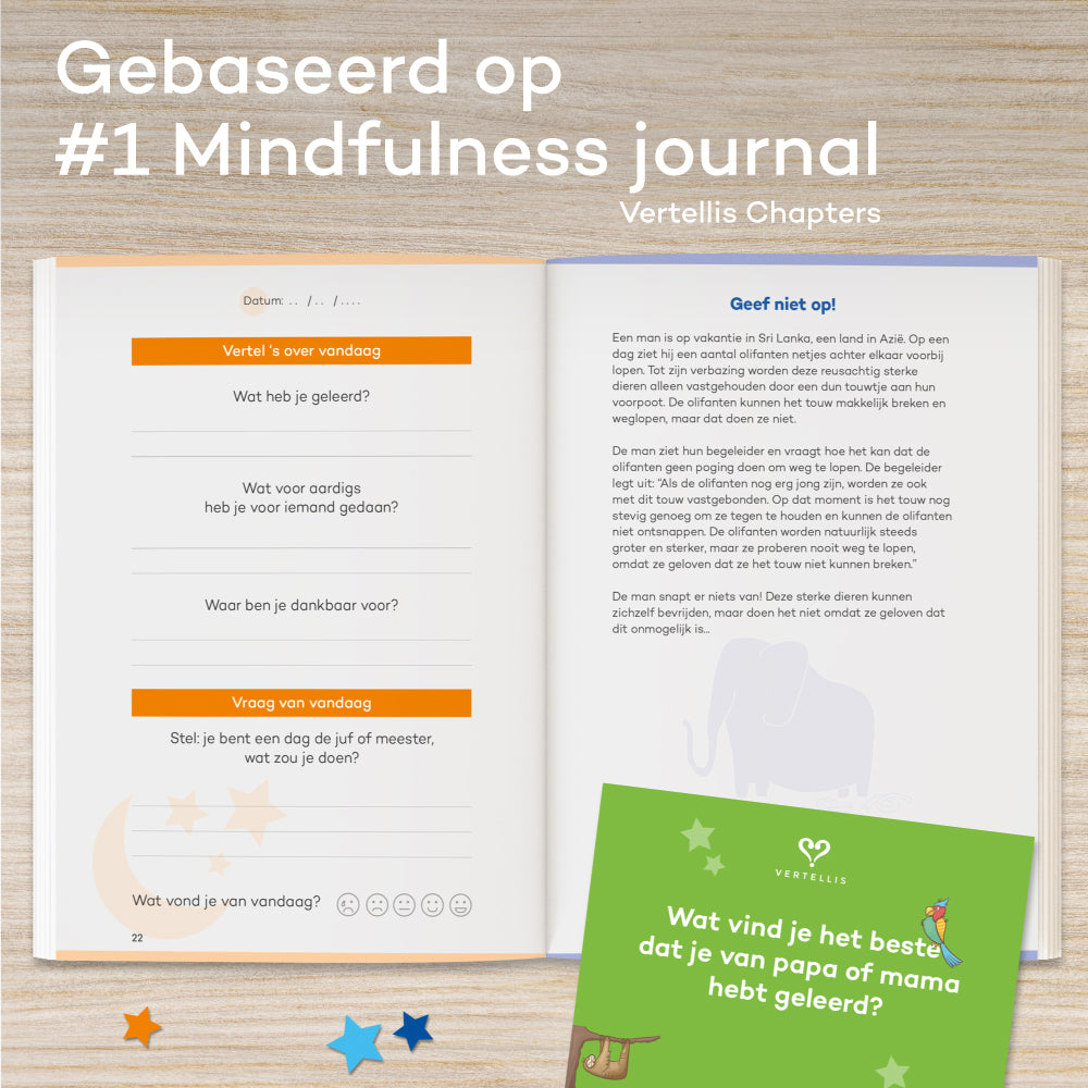 Vertellis KIDS - Mindfulness-dagboek voor kinderen