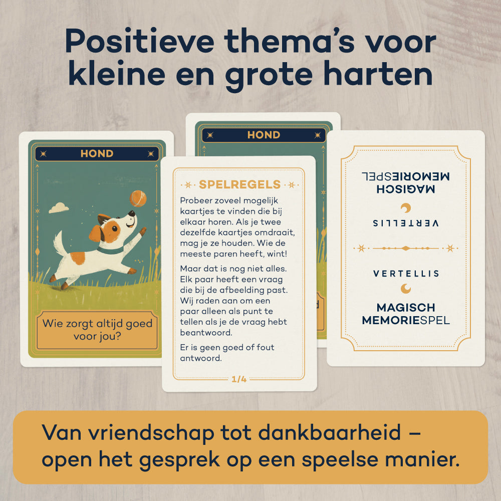 Magisch Memoriespel – Verbindend geheugenspel vol positieve thema's