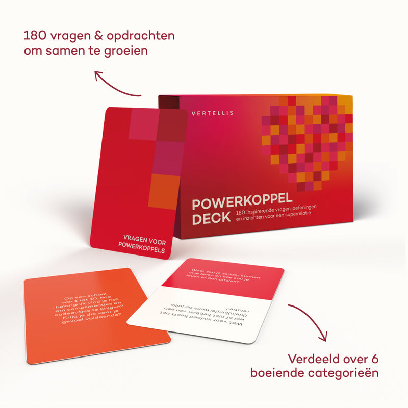 Het Powerkoppel Deck - 180 inspirerende kaarten voor een superrelatie