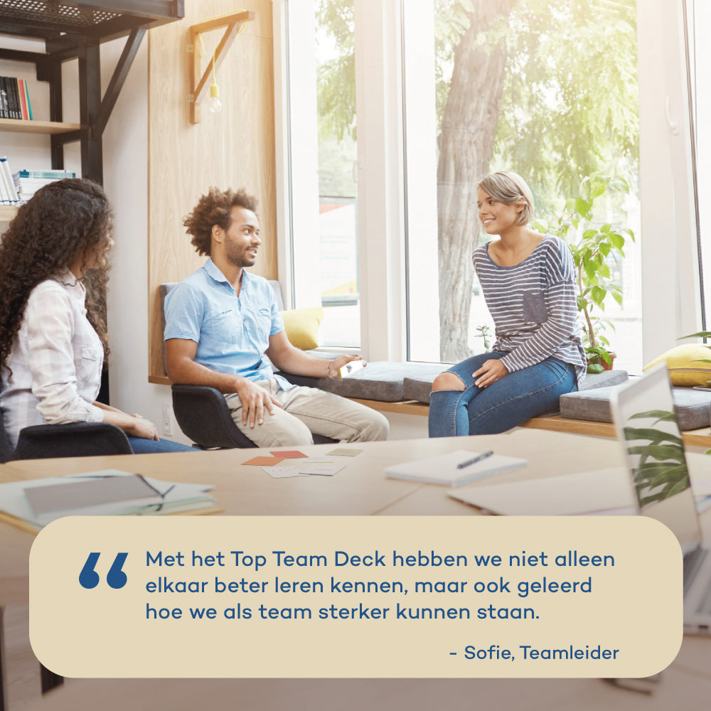 TOP Teamwork Deck - 101 vragen en dilemma's voor geweldig teamwork