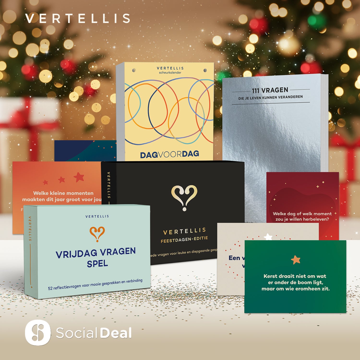 Social Deal - Vertellis-feestdagenpakket