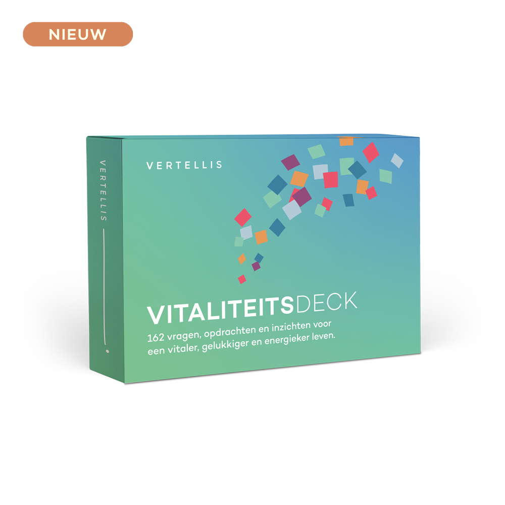 Vitaliteitsdeck - 162 vragen, opdrachten en inzichten voor meer vitaliteit en geluk