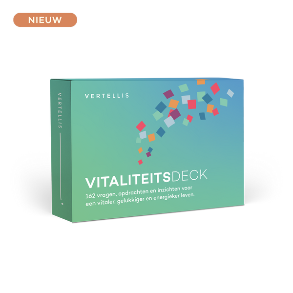 Vitaliteitsdeck - 162 vragen, opdrachten en inzichten voor meer vitaliteit en geluk