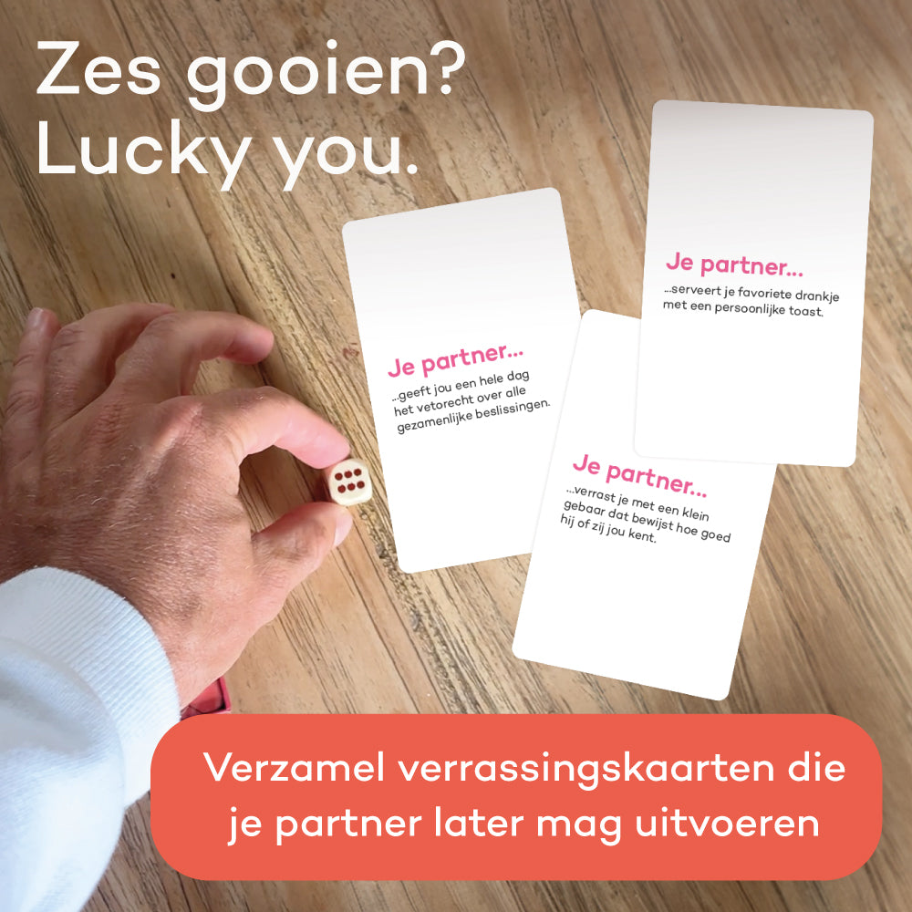 Zes gooien in de liefde (Lanceringsaanbieding)