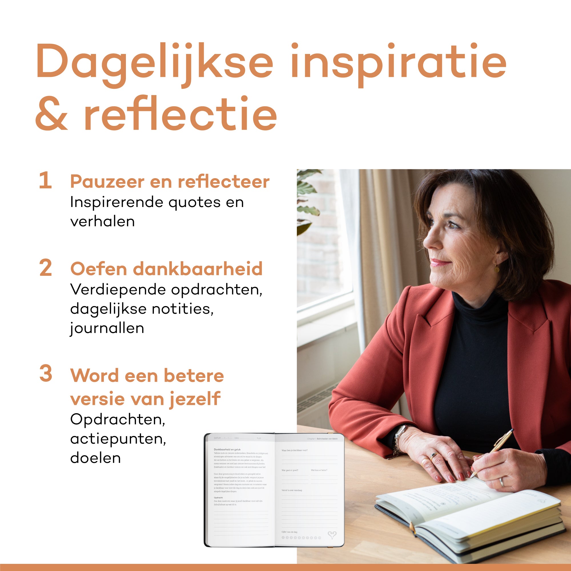 Vertellis Chapters - Dagboek voor dankbaarheid en zelfreflectie