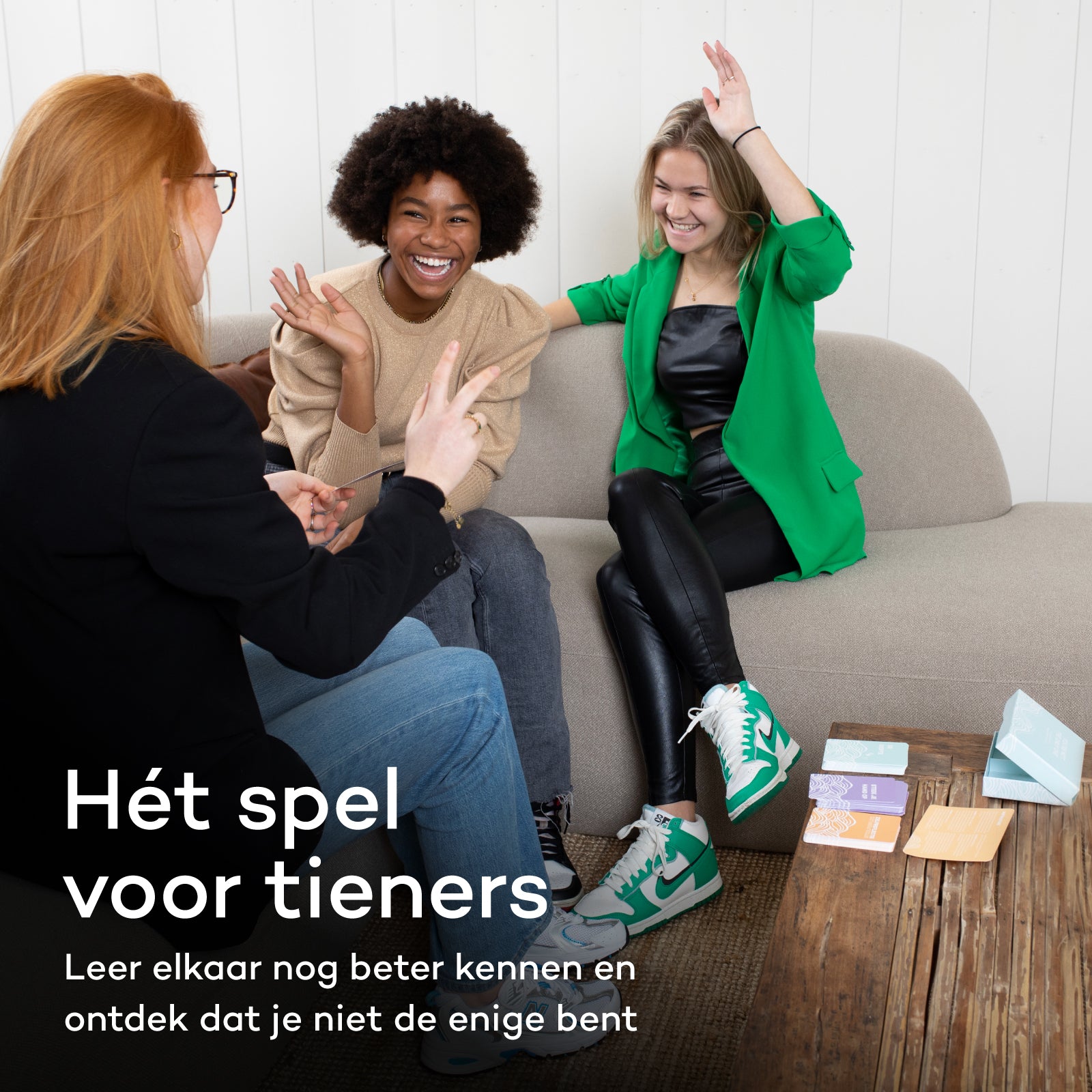 You're not the only one - Hét vragenkaartspel dat echte gesprekken tussen tieners stimuleert